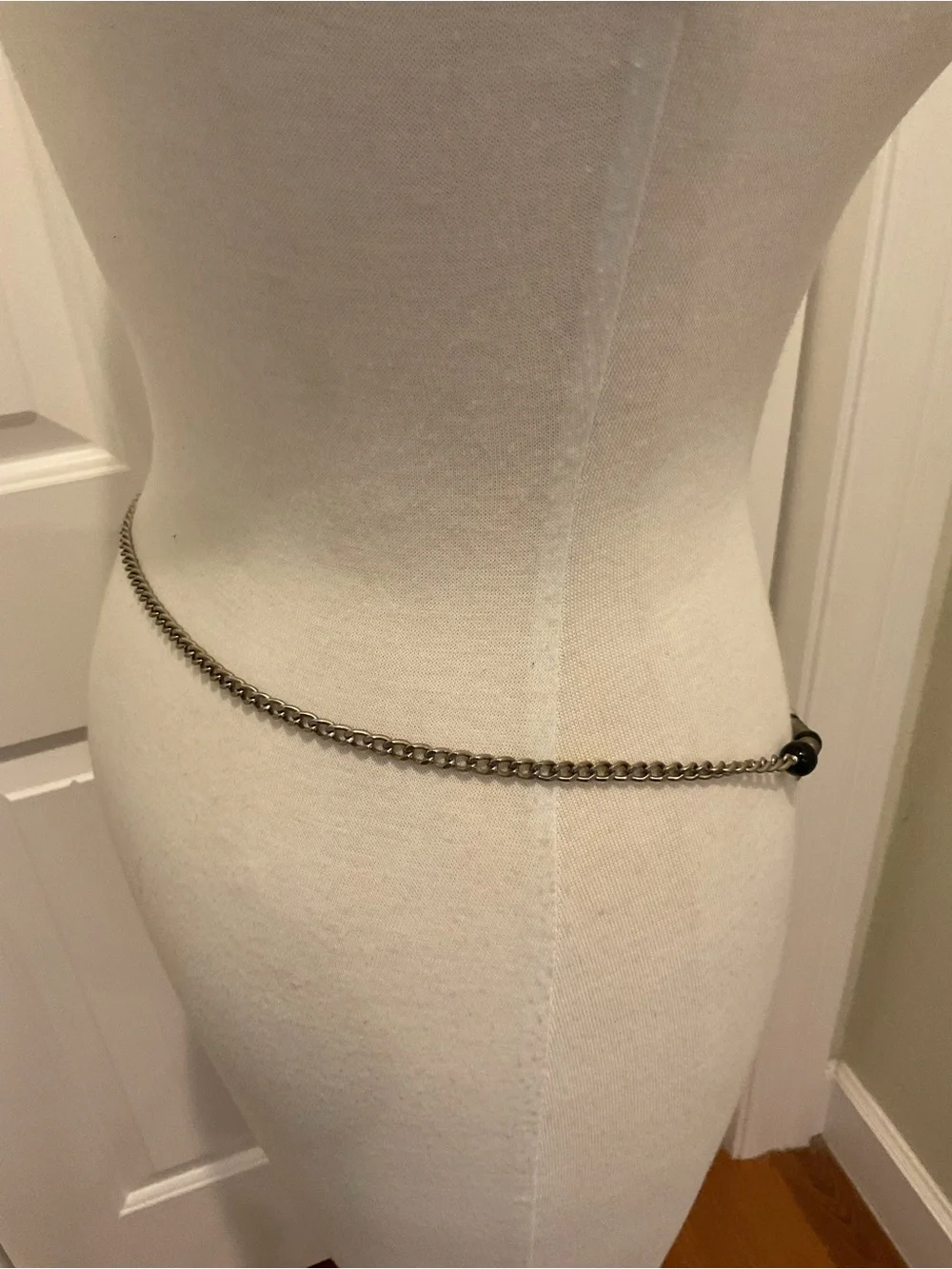 Chanel Beaded Marble Flower Belt Necklace Vintage